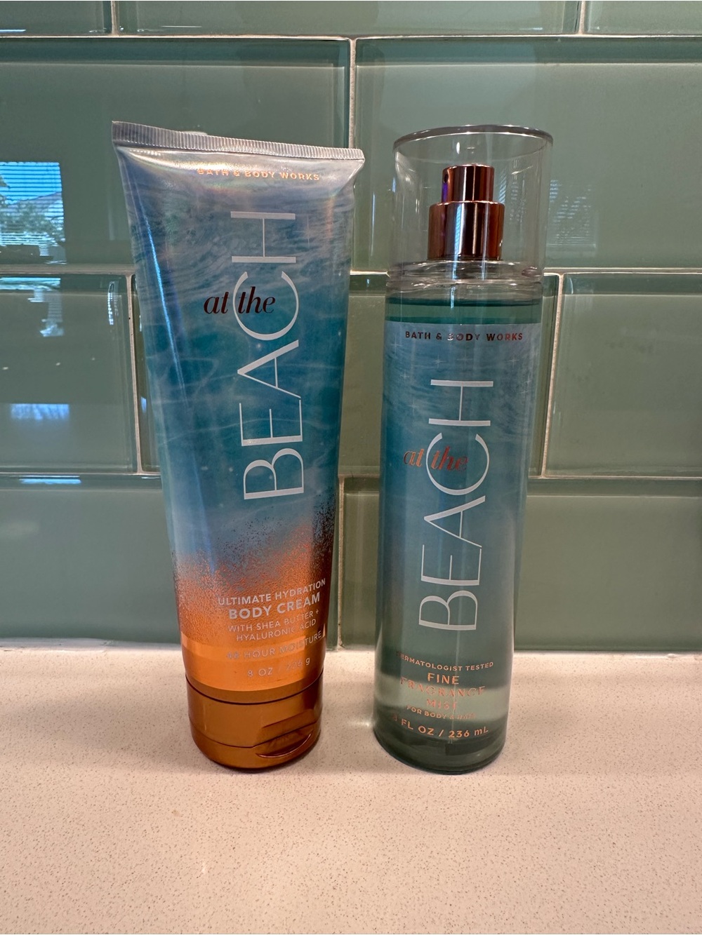 Bath & Body Works At The Beach Body Cream &  Mist